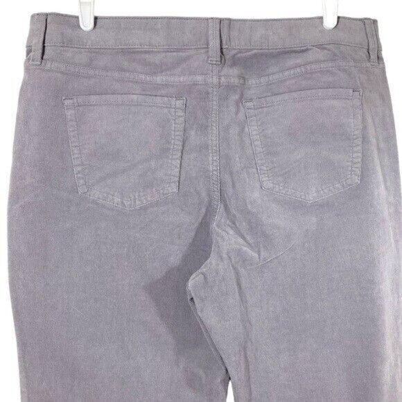 St. John's Bay Women's Straight Leg Pants - Gray - Picture 4 of 11
